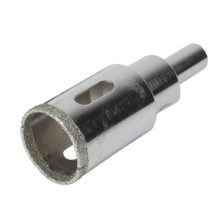 Коронка алмазная по керамике и кафелю с центрирующим сверлом 30 мм Коронка алмазная по керамике и кафелю с центрирующим сверлом 30 мм