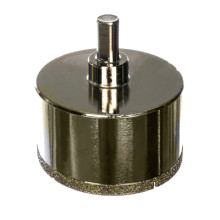 Алмазная коронка 70 мм по керамике и кафелю с центрирующим сверлом Алмазная коронка 70 мм по керамике и кафелю с центрирующим сверлом