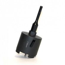 Алмазный подрозетник Diamaster 82 мм (длина 70 мм)