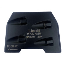 Алмазный пад Linolit #PCD4x1/4 MB_LN RIGHT (правый) (Коготь)