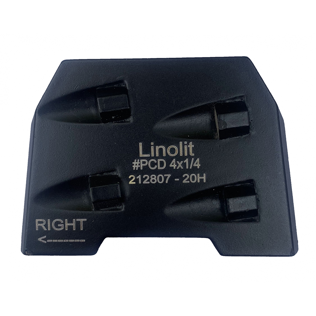 Алмазный пад Linolit #PCD4x1/4 MB_LN RIGHT (правый) (Коготь)