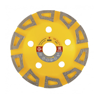 Алмазная чашка Denzel 125 мм (Агрессор)