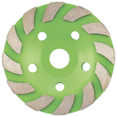 Алмазная чашка СИБРТЕХ 125 мм (Турбо-сегментная)