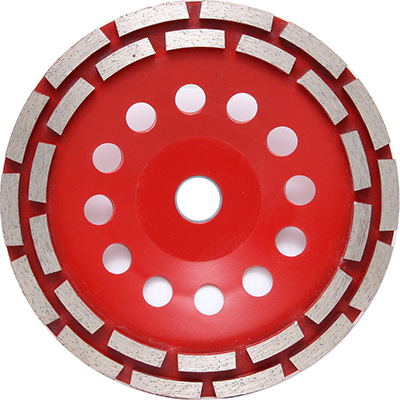 Чашка алмазная Trio Diamond d 180 мм двухрядная Чашка алмазная Trio Diamond d 180 мм двухрядная