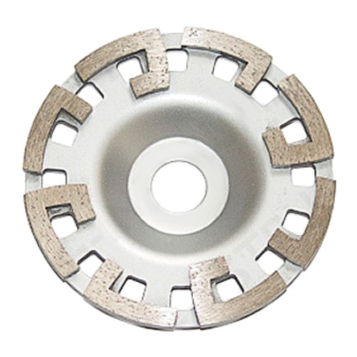 стд-166 Алмазная чашка STRONG 125 Г-сегмент (8 сегментов) (серая)