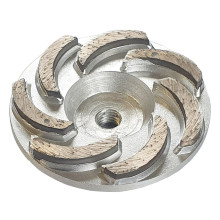 Алмазная чашка алюминиевая по граниту Ниборит 100 мм х М14, средняя  шлифовка