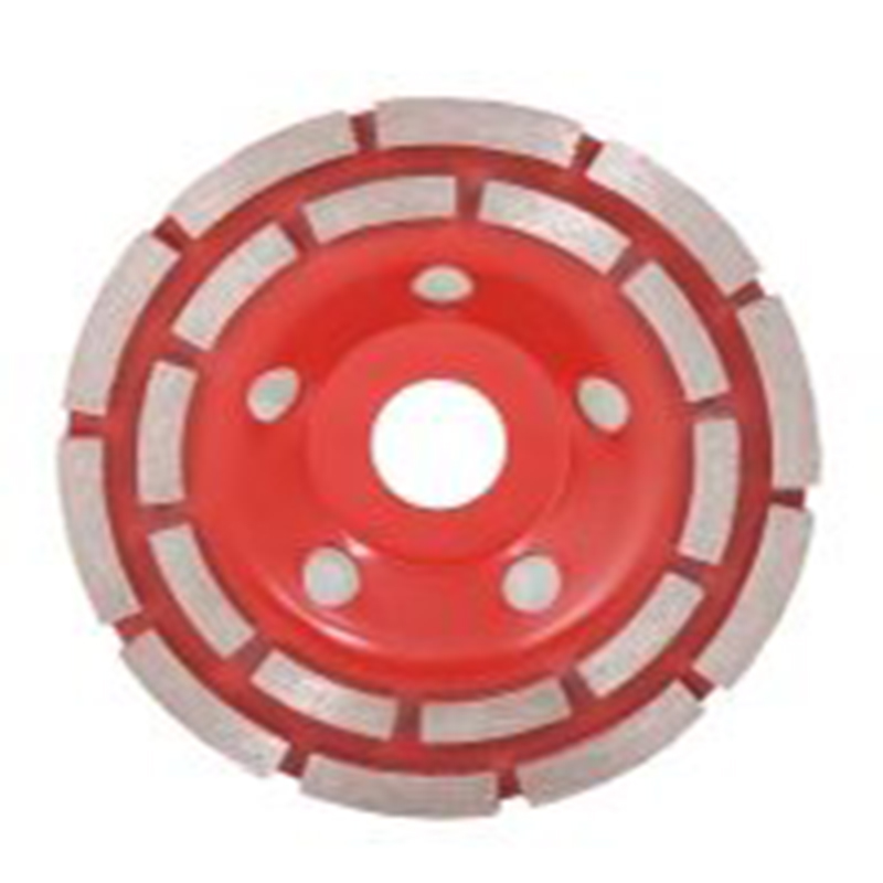 Алмазная чашка GermaFlex двойной сегмент ф150х22 для камня, бетона