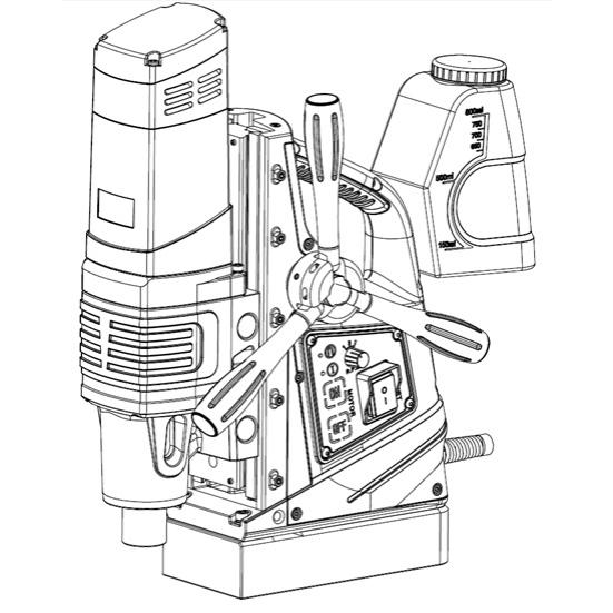 Магнитный сверлильный станок Bohre МС-60 auto