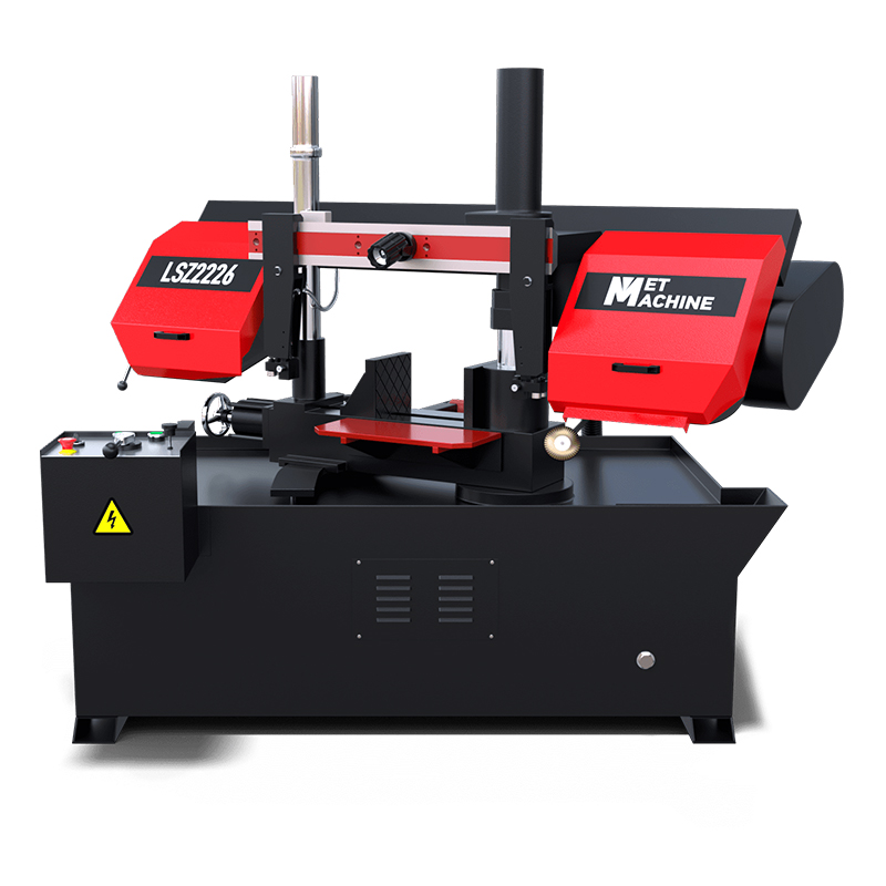 Полуавтоматический ленточнопильный станок MetMachine LSZ2226 (с поворотной рамой)