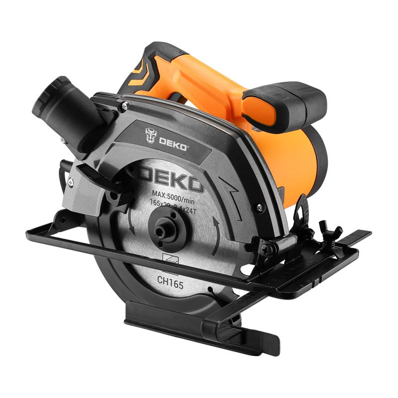 Дисковая (циркулярная) пила DEKO DKCS1500-160 1500Вт, 165мм диск