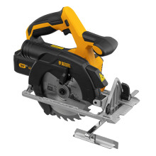 Пила циркулярная аккумуляторная бесщеточная Denzel CCS-165, 18В Li-Ion