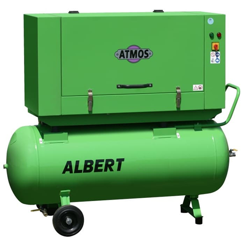 Винтовой маслозаполненный компрессор Atmos ALBERT E65-KR-10 (бар)