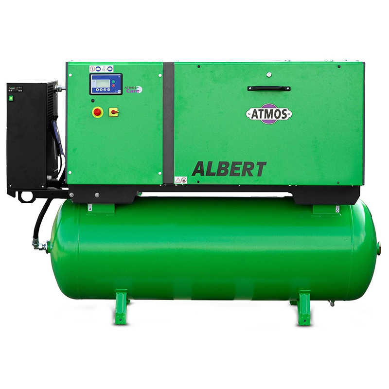 Винтовой маслозаполненный компрессор Atmos ALBERT E220 Vario-KRD-7 (бар)