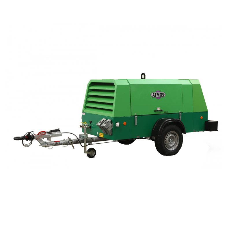 Передвижной компрессор Atmos PDK 65-12 (фиксированный без тормоза)