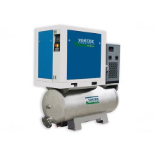 Безмасляный винтовой компрессор с ресивером и осушителем Vortex VOFS TD 7.5кВт