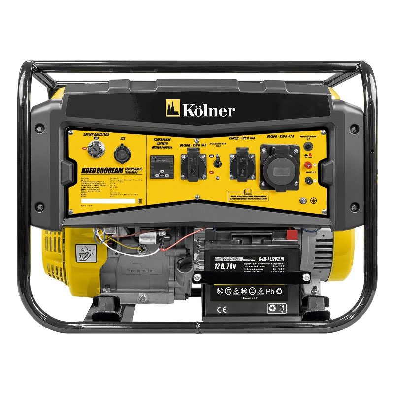 Бензиновый генератор KOLNER КGEG 8500EAM