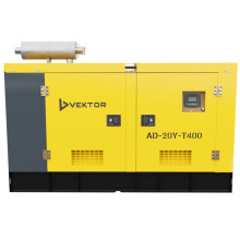 Дизельный генератор Vektor AD-20Y-T400 в шумозащитном кожухе с АВР