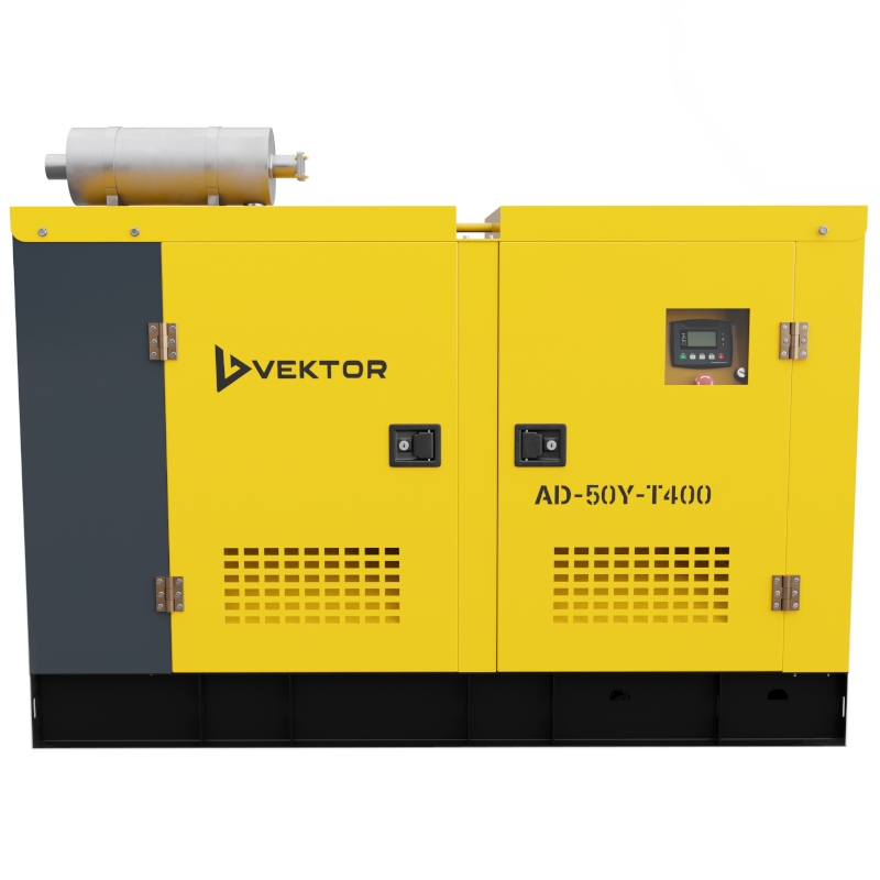 Дизельный генератор Vektor AD-50Y-T400 в шумозащитном кожухе с АВР