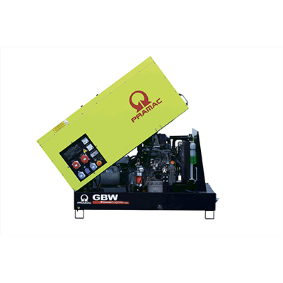 Дизельный генератор PRAMAC GSW15P Mecc Alte 11,5/10,3 кВт трехфазный в кожухе