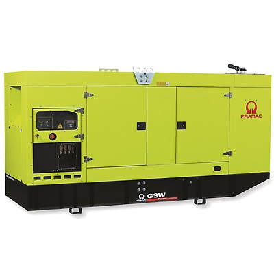 Дизельный генератор PRAMAC GSW275DO Mecc Alte трехфазный в кожухе