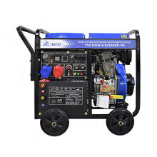 Инверторный дизельный сварочный генератор TSS DGW 6.0/200ED-R3