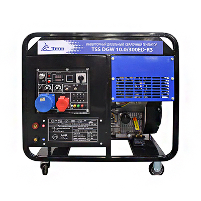 Инверторный дизельный сварочный генератор TSS DGW 10.0/300ED-R3