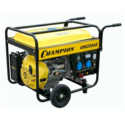 Бензиновый сварочный генератор GW 200AE