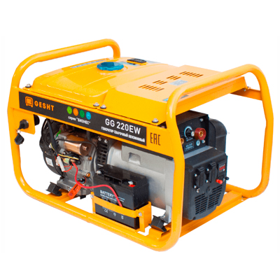 Генератор сварочный бензиновый GESHT GG 220 EW