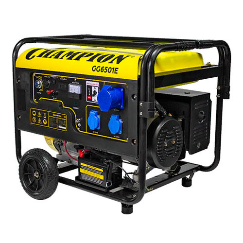Генератор бензиновый Champion GG6501E+ATS