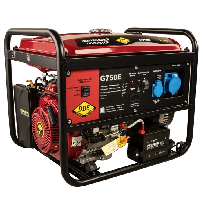 Бензиновый генератор DDE G750E Бензиновый генератор DDE G750E