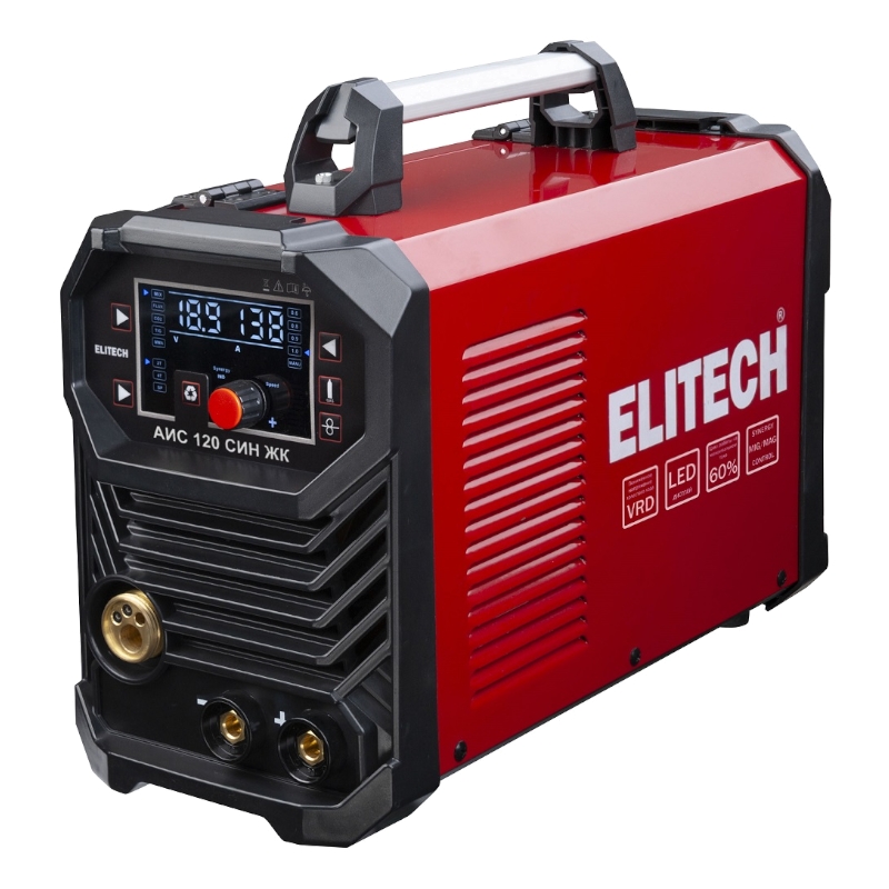 Сварочный инвертор Elitech MIG/MAG АИС 220 СИН ЖК
