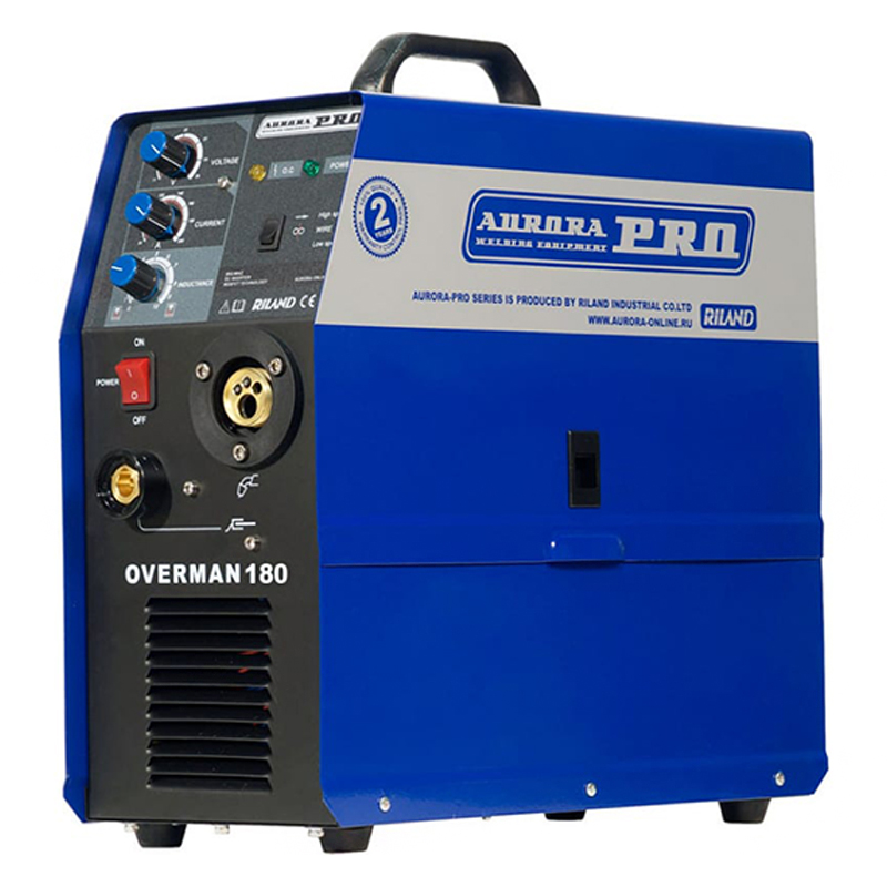 Инверторный сварочный полуавтомат AuroraPRO OVERMAN 180 (MOSFET) Инверторный сварочный полуавтомат AuroraPRO OVERMAN 180 (MOSFET)