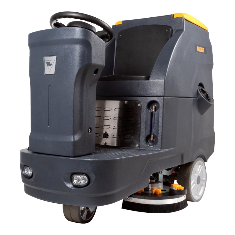 Поломоечная машина с местом оператора Chancee K80 Double brush с литиевым АКБ (200 а/ч)