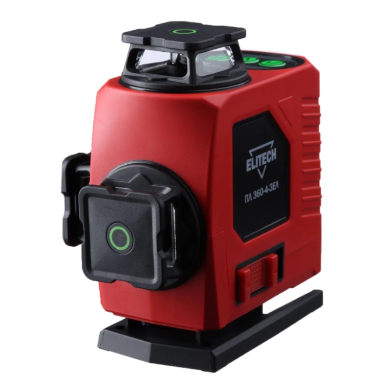 Нивелир лазерный Elitech ПЛ 360-4-ЗЕЛ