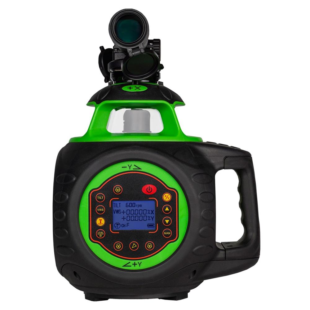 Ротационный нивелир AMO ROTOR 600G с калибровкой с зеленым лучом