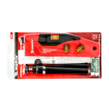 Уровень лазерный, 180 мм, 220 мм штатив, 4 глазка Matrix