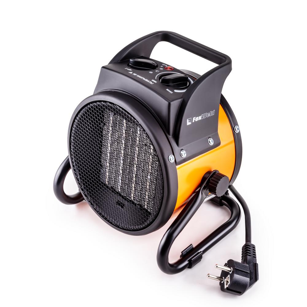 Электрическая тепловая пушка FoxWeld FoxHeat E 10C с керамическим нагревательным элементом (3кВт)
