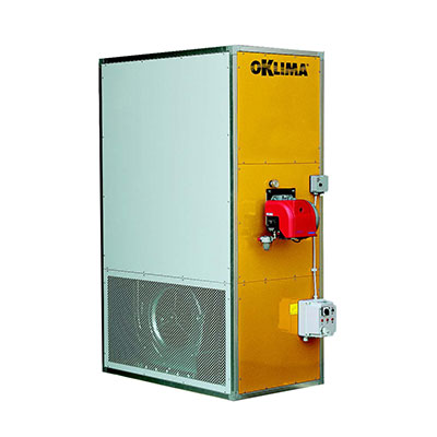 Газовый теплогенератор Oklima SP 400 (магистральный газ)