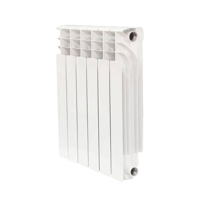 Радиатор биметаллический Корвет 500 500 8 секц 1584 Вт Русский Радиатор