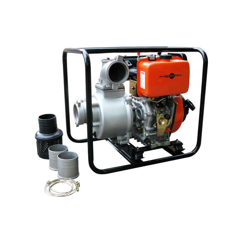 Дизельная мотопомпа для загрязненных вод Meran MPD401