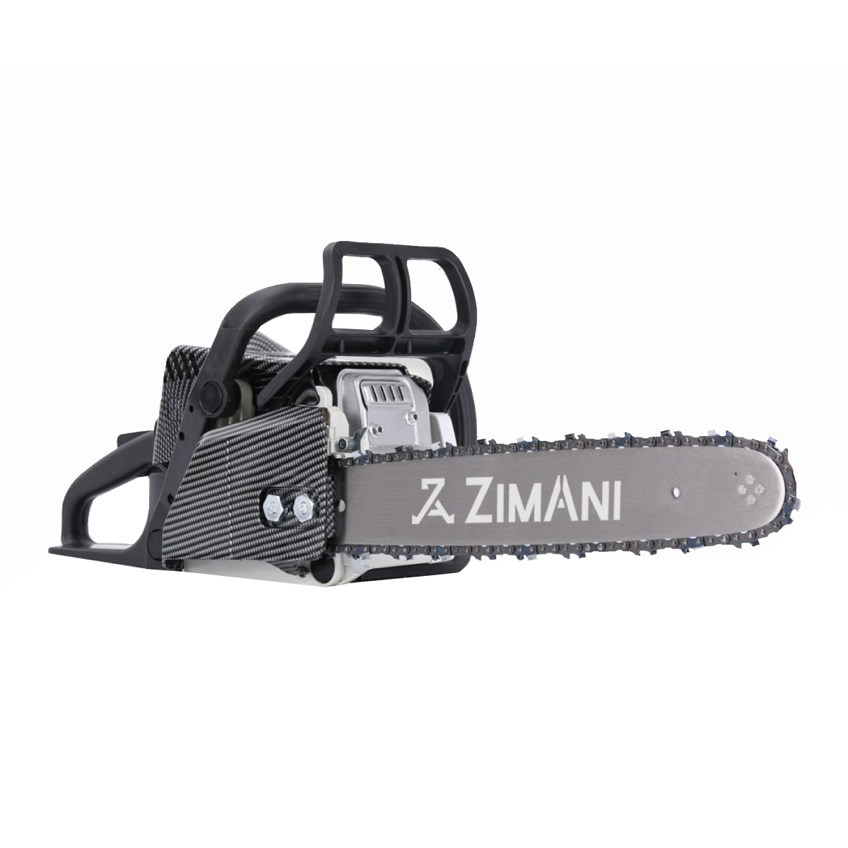 Бензопила ZIMANI MS180 PRO (1,5кВт/2л.с;31,8см3;16;3/8;1,3 мм;55зв;Walbro Carb;Nikasil Cylinder)