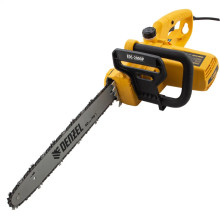 Пила цепная электрическая Denzel EDS-2000P, 2 кВт,поперечная, шина 40 см, шаг 3/8, паз 1.3 мм, 57 зв