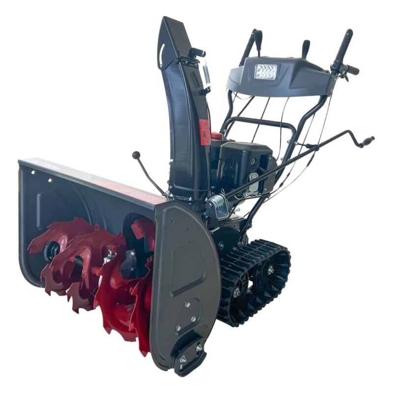 Снегоуборщик гусеничный бензиновый Evoline SBG 660 TE с двигателем ZONGSHEN специальной зимней серии Снегоуборщик гусеничный бензиновый Evoline SBG 660 TE с двигателем ZONGSHEN специальной зимней серии