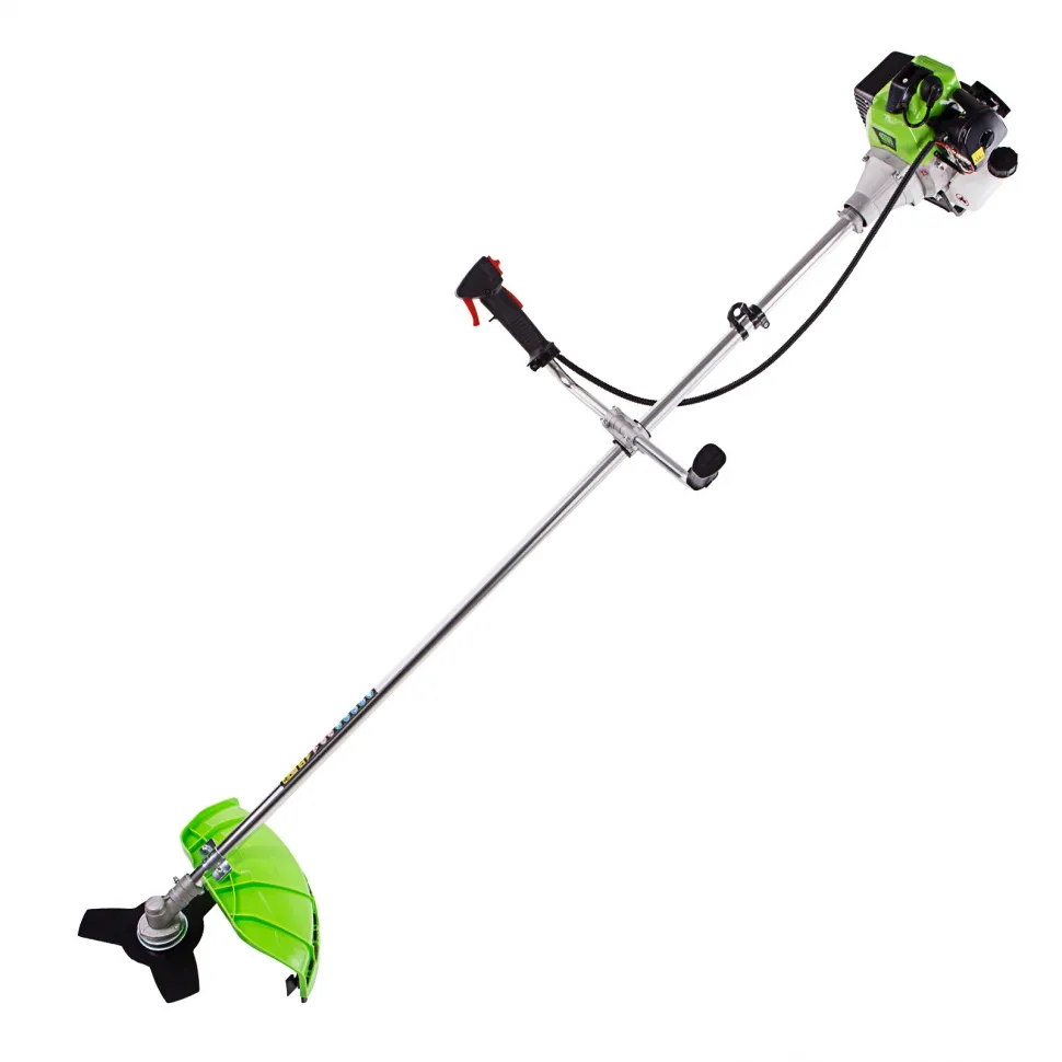 Триммер бензиновый Сибртех КС-1800Н, 33 см3, неразъемная штанга, 2 части