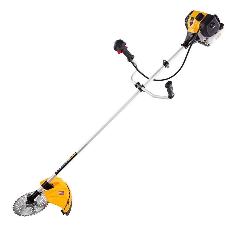 Триммер бензиновый Denzel DGT 330, 33 см3, 1.8 л. с, неразъемная штанга, состоит из 2 частей