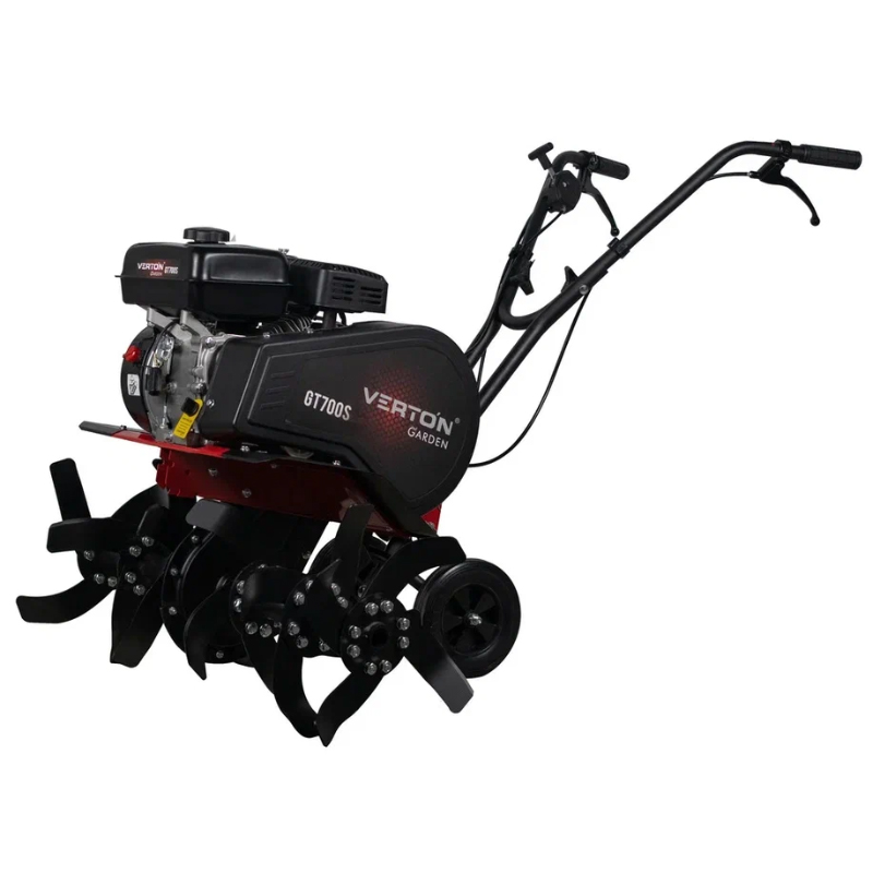 Мотокультиватор VERTON GARDEN GT700S (210см3/5кВт/7 л.с., передача 1/1, рег.руля по горизонтали)