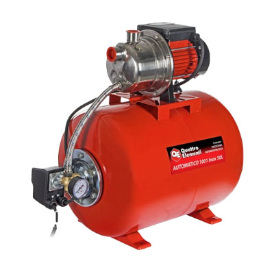 Насосная станция Quattro Elementi Automatico 1001 Inox 50 L