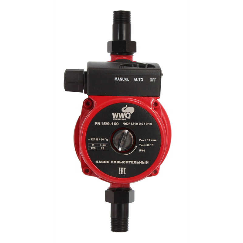 Насос циркуляционный WWQ PN 15/9-160