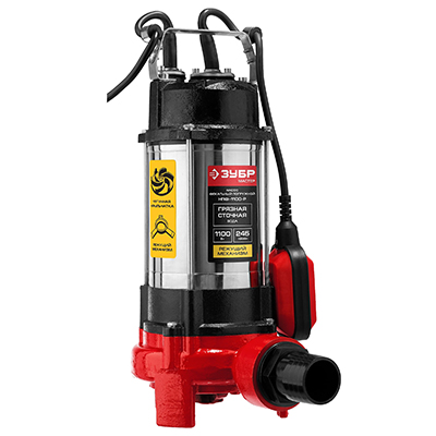 Фекальный насос ЗУБР НПФ-1500-Р