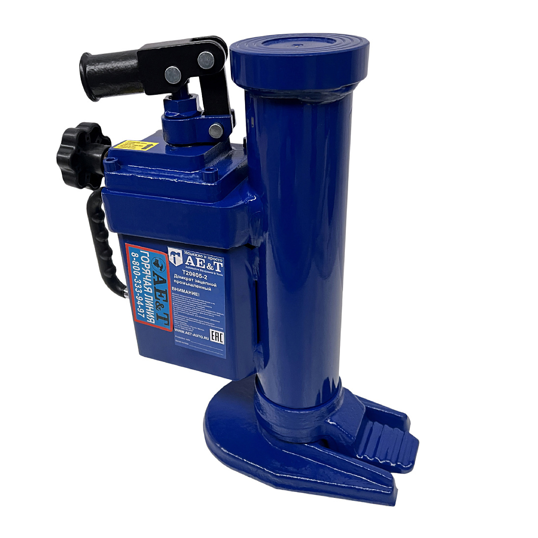 Домкрат зацепной AE&T промышленный 10т